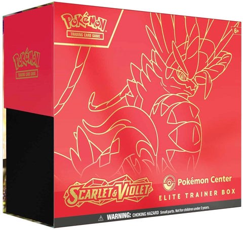 Image for Scarlet & Violet Pokemon Center Elite Trainer Box (Exclusive) [Koraidon] - Pokemon