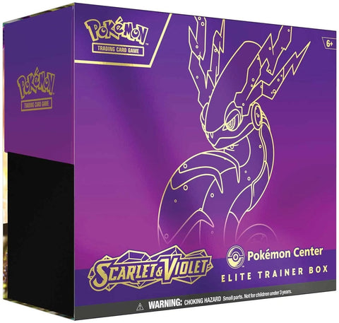 Image for Scarlet & Violet Pokemon Center Elite Trainer Box (Exclusive) [Miraidon] - Pokemon