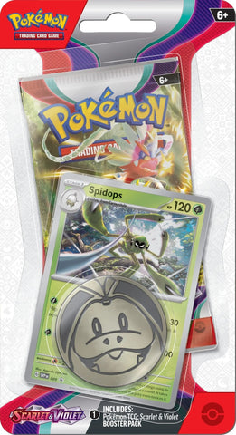 Image for Scarlet & Violet Single Pack Blister [Spidops] - Pokemon