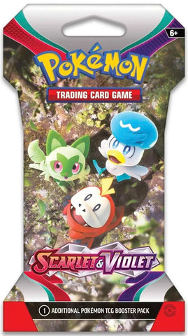 Image for Scarlet & Violet Sleeved Booster Pack - Pokemon