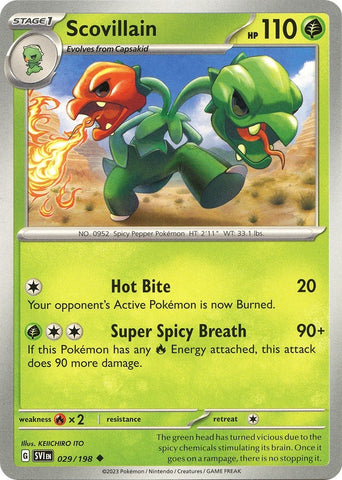 Image for Scovillain (029/198) (SV01: Scarlet & Violet Base Set) - Pokemon