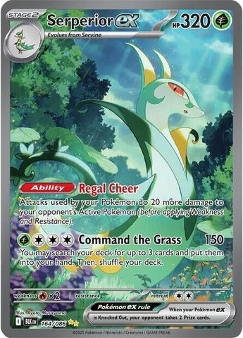 Image for Serperior ex (164/086) (SV: Black Bolt) - Pokemon