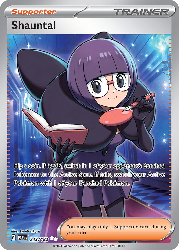 Image for Shauntal (243/182) (SV04: Paradox Rift) - Pokemon