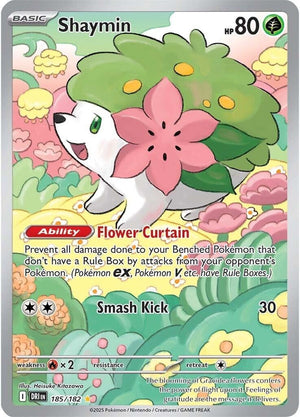 Image for Shaymin (185/182) (SV10: Destined Rivals) - Pokemon