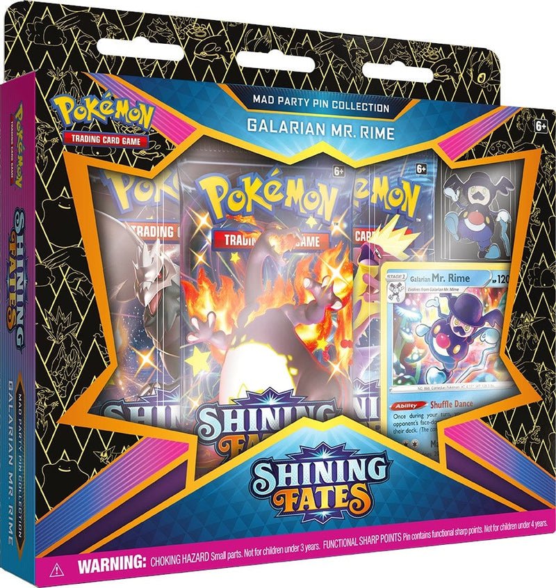 Image for Shining Fates Mad Party Pin Collection [Galarian Mr. Rime] - Pokemon