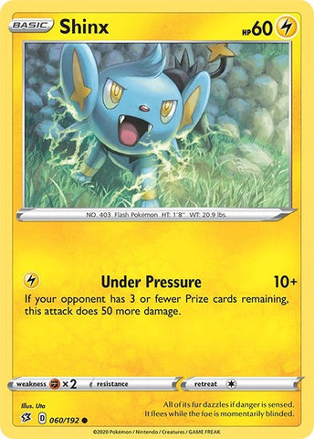 Image for Shinx (060/192) (SWSH02: Rebel Clash) - Pokemon