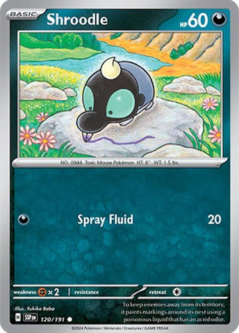 Image for Shroodle (120/191) (SV08: Surging Sparks) - Pokemon