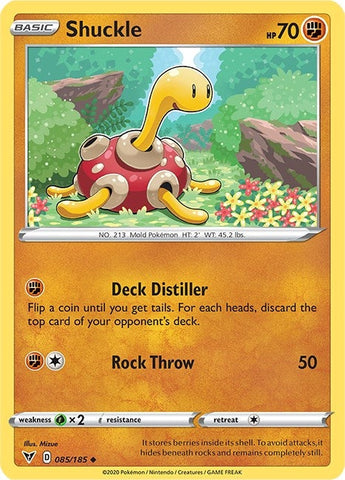 Image for Shuckle (085/185) (SWSH04: Vivid Voltage) - Pokemon