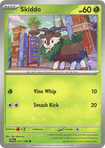 Image for Skiddo (011/198) (SV01: Scarlet & Violet Base Set) - Pokemon