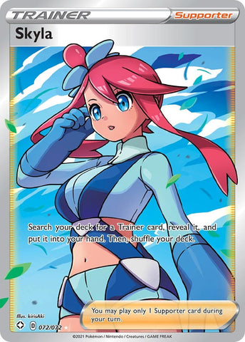 Image for Skyla (Full Art) (072/072) (Shining Fates) - Pokemon