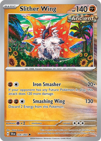 Image for Slither Wing (026/064) (SV: Shrouded Fable) - Pokemon