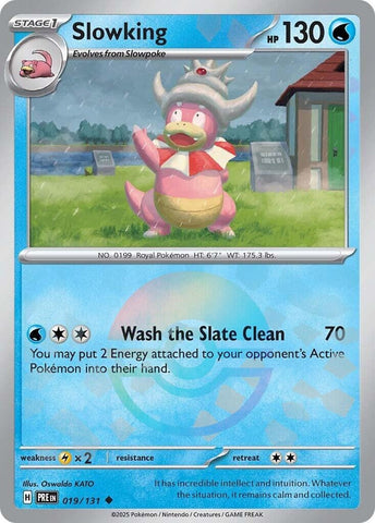 Image for Slowking (Poke Ball Pattern) (019/131) (SV: Prismatic Evolutions) - Pokemon