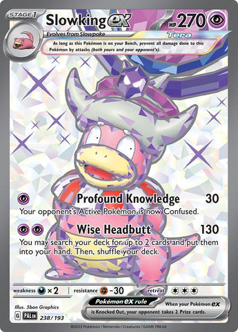 Image for Slowking ex (238/193) (SV02: Paldea Evolved) - Pokemon