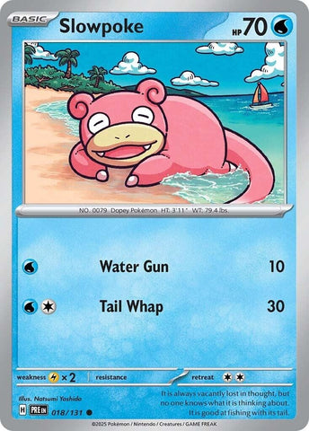 Image for Slowpoke (018/131) (SV: Prismatic Evolutions) - Pokemon