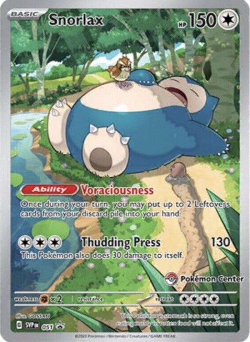 Image for Snorlax - 051 (Pokemon Center Exclusive) (051) (SV: Scarlet & Violet Promo Cards) - Pokemon