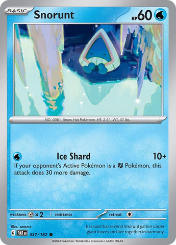 Image for Snorunt (037/182) (SV04: Paradox Rift) - Pokemon