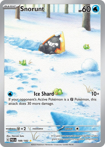 Image for Snorunt (188/182) (SV04: Paradox Rift) - Pokemon