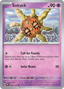 Image for Solrock (093/197) (SV03: Obsidian Flames) - Pokemon