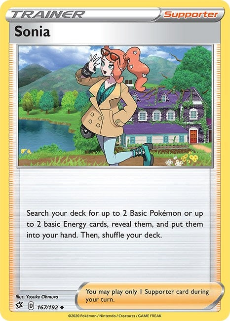 Image for Sonia (167/192) (SWSH02: Rebel Clash) - Pokemon