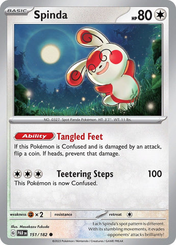 Image for Spinda (151/182) (SV04: Paradox Rift) - Pokemon