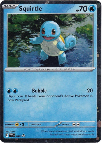 Image for Squirtle - 048 (Cosmos Holo) (048) (SV: Scarlet & Violet Promo Cards) - Pokemon