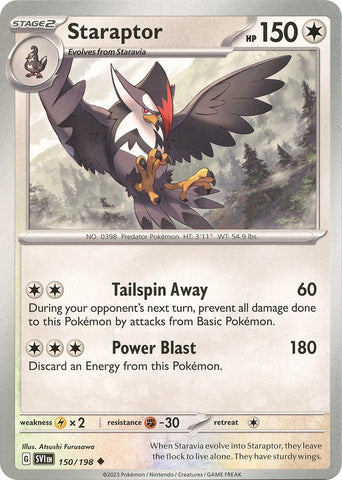 Image for Staraptor (150/198) (SV01: Scarlet & Violet Base Set) - Pokemon