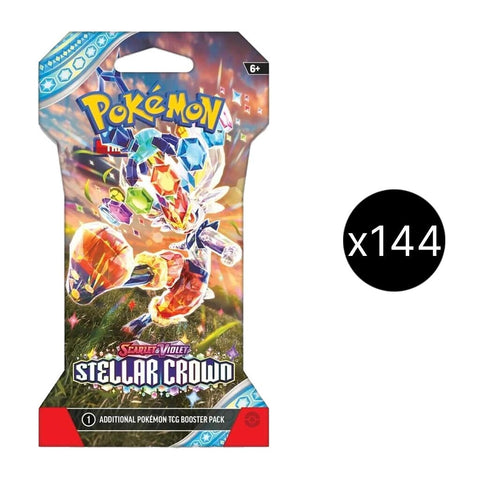 Image for Stellar Crown Sleeved Booster Master Carton - Pokemon