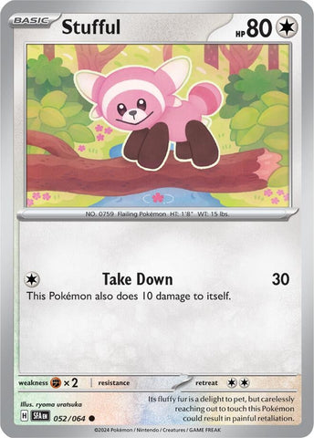Image for Stufful (052/064) (SV: Shrouded Fable) - Pokemon