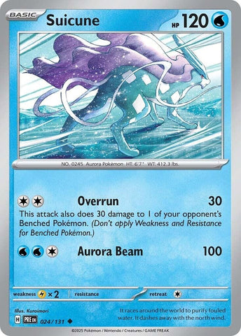 Image for Suicune (024/131) (SV: Prismatic Evolutions) - Pokemon