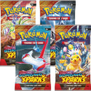 Image for Surging Sparks Booster Pack Art Bundle [Set of 4] - Pokemon