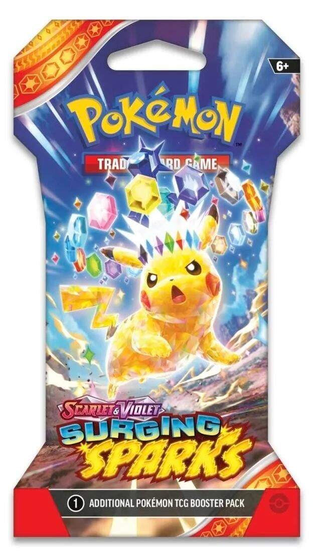 Image for Surging Sparks Sleeved Booster Pack - Pokemon