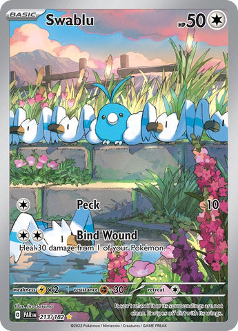 Image for Swablu (213/182) (SV04: Paradox Rift) - Pokemon