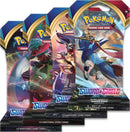 Image for Sword And Shield Base Set Sleeved Booster Pack Art Bundle [Set of 4] - Pokemon