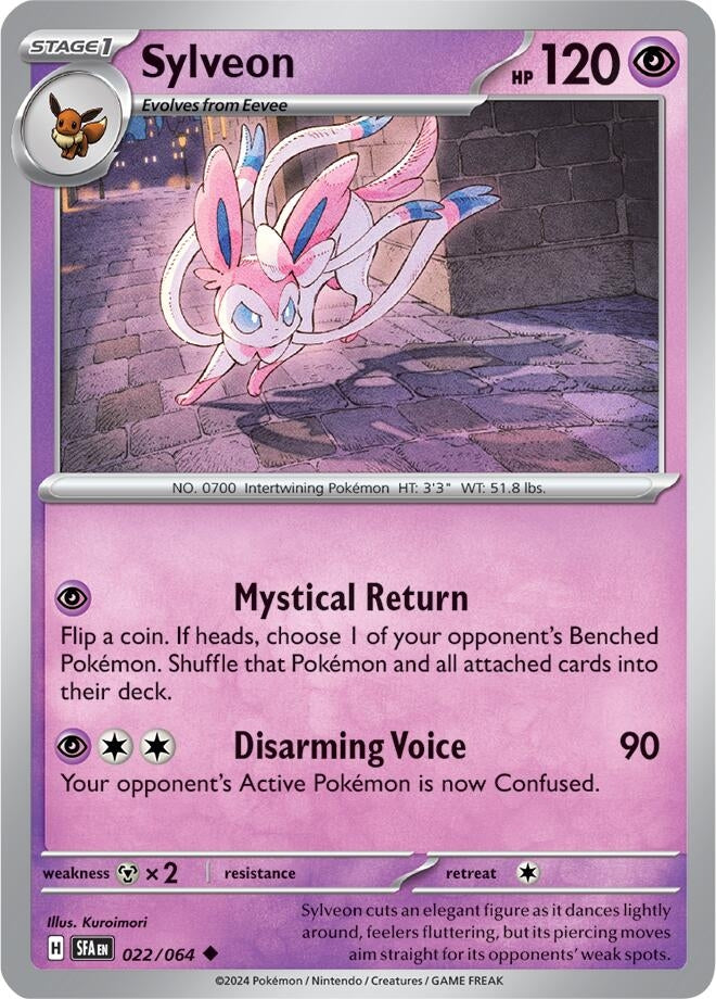 Image for Sylveon (022/064) (SV: Shrouded Fable) - Pokemon