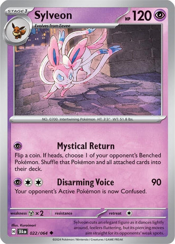 Image for Sylveon (022/064) (SV: Shrouded Fable) - Pokemon