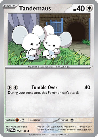 Image for Tandemaus (154/182) (SV04: Paradox Rift) - Pokemon