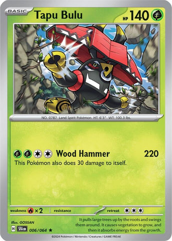 Image for Tapu Bulu (006/064) (SV: Shrouded Fable) - Pokemon