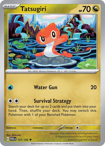 Image for Tatsugiri (141/182) (SV04: Paradox Rift) - Pokemon