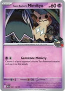 Image for Team Rocket's Mimikyu (087/182) (SV10: Destined Rivals) - Pokemon