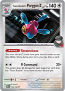 Image for Team Rocket's Porygon-Z (155/182) (SV10: Destined Rivals) - Pokemon