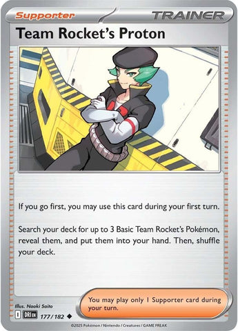 Image for Team Rocket's Proton (177/182) (SV10: Destined Rivals) - Pokemon