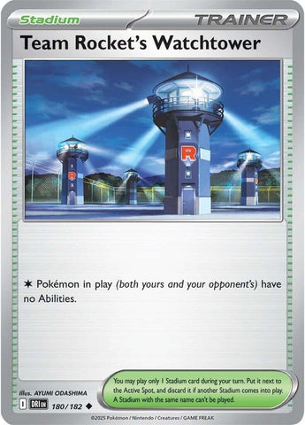 Image for Team Rocket's Watchtower (180/182) (SV10: Destined Rivals) - Pokemon