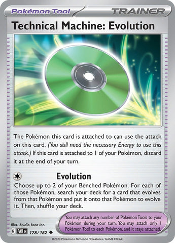 Image for Technical Machine: Evolution (178/182) (SV04: Paradox Rift) - Pokemon