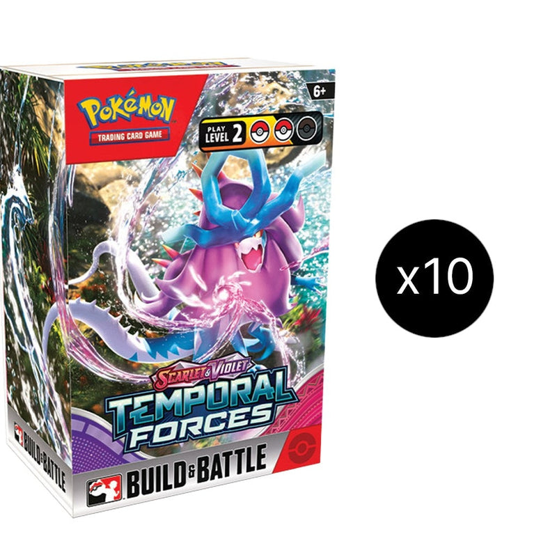 Image for Temporal Forces Build & Battle Box Display - Pokemon