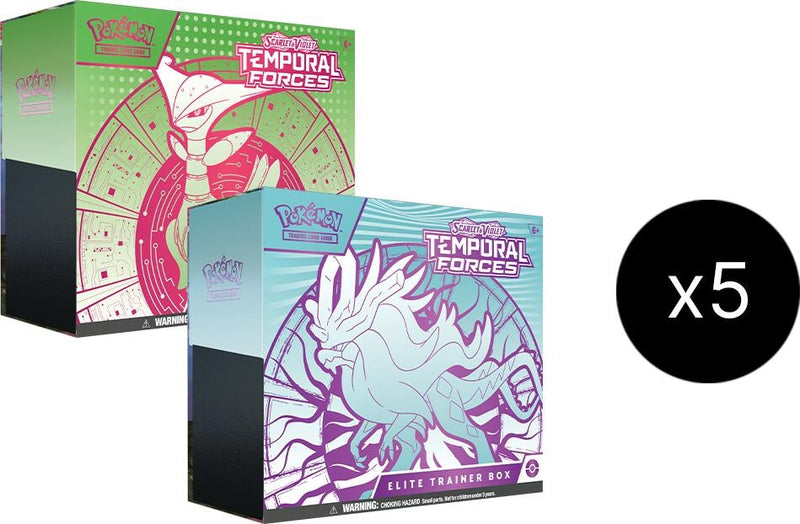 Image for Temporal Forces Elite Trainer Box Case - Pokemon