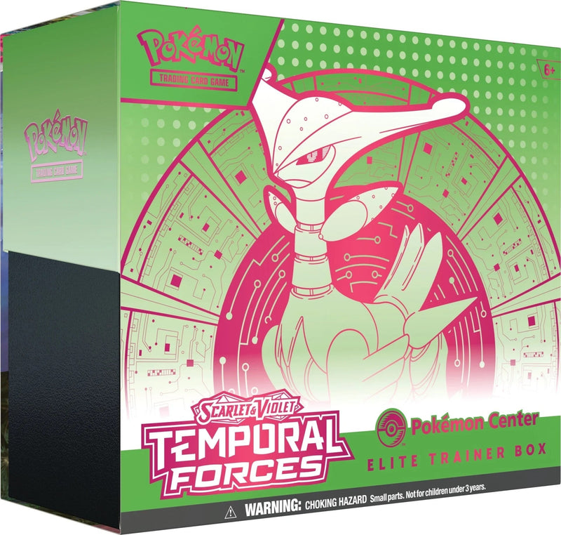 Image for Temporal Forces Pokemon Center Elite Trainer Box (Exclusive) [Iron Leaves] - Pokemon