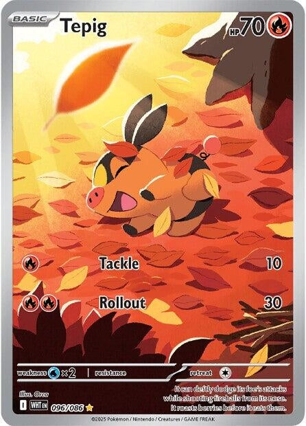 Image for Tepig (096/086) (SV: White Flare) - Pokemon