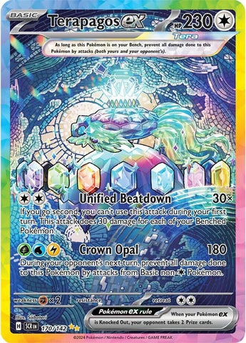 Image for Terapagos ex (170/142) (SV07: Stellar Crown) - Pokemon