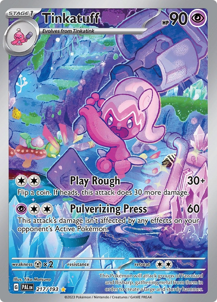 Image for Tinkatuff (217/193) (SV02: Paldea Evolved) - Pokemon