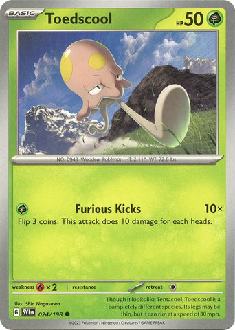 Image for Toedscool (024/198) (SV01: Scarlet & Violet Base Set) - Pokemon